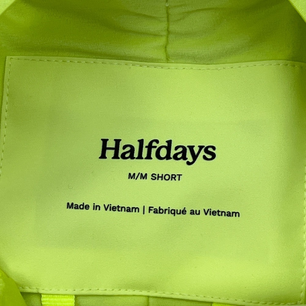 New Halfdays Women's Carson Bib Pant in Granita Size M/SHORT Neon Snow Pants - Picture 11 of 15
